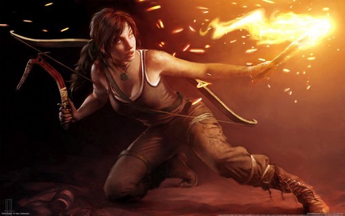 古墓丽影 劳拉壁纸秀 原创